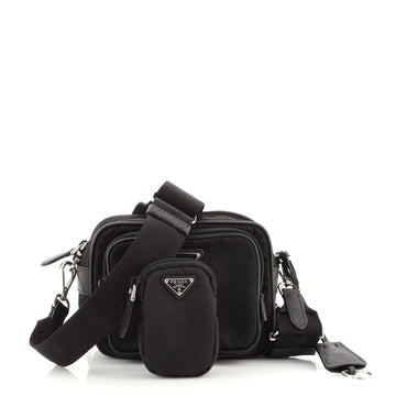 Prada Re-Edition 2005 Camera Bag Tessuto with Saffiano Leather Mini