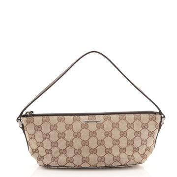 Gucci Boat Pochette GG Canvas Small
