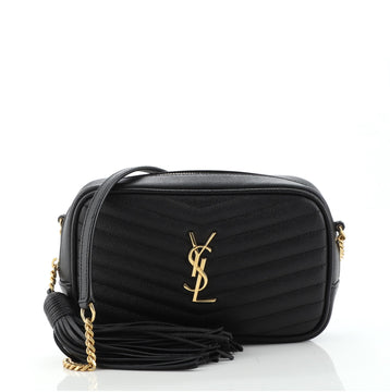 Saint Laurent Lou Camera Bag Matelasse Chevron Leather Mini