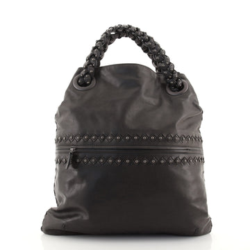 Bottega Veneta Julie Tote Studded Leather Medium