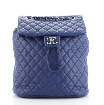 Chanel Urban Spirit Backpack Quilted Lambskin Large