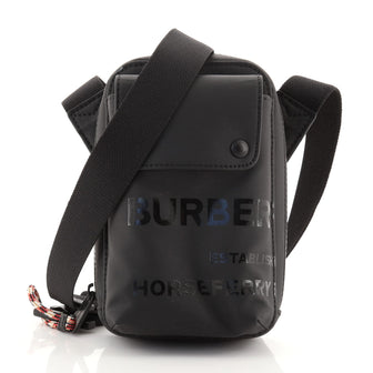 Burberry Crossbody Pouch Horseferry Print Canvas