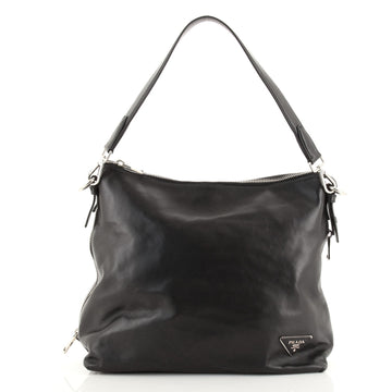 Prada Side Zip Hobo Soft Calf Large