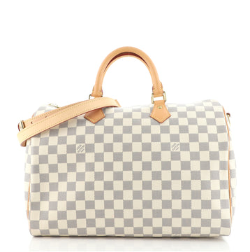 Louis Vuitton Speedy Bandouliere Bag Damier 35