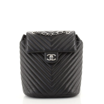 Chanel Urban Spirit Backpack Chevron Lambskin Small