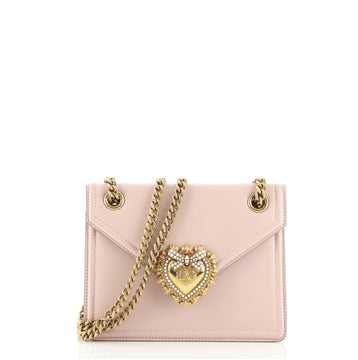 Dolce & Gabbana Devotion Crossbody Bag Leather Small