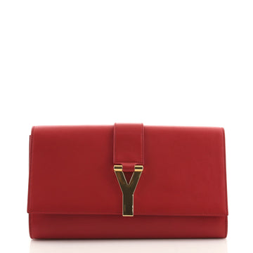 Saint Laurent Chyc Clutch Leather