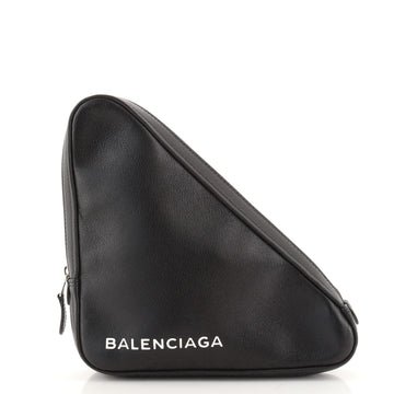 Balenciaga Triangle Pouch Leather Medium