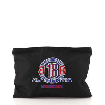 Balenciaga Sinners Zip Pouch Canvas Medium