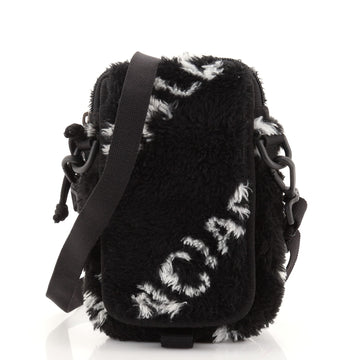 Balenciaga Explorer Crossbody Pouch Shearling