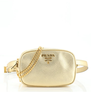 Prada Convertible Belt Bag Saffiano Leather Small