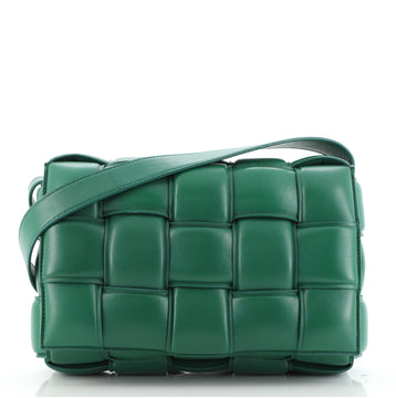Bottega Veneta Cassette Crossbody Bag Padded Maxi Intrecciato Leather