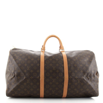 Louis Vuitton Keepall Bag Monogram Canvas 60