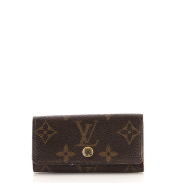 Louis Vuitton 4 Key Holder Monogram Canvas