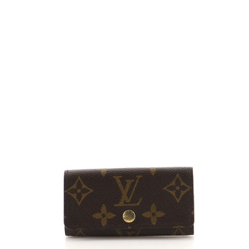 Louis Vuitton 4 Key Holder Monogram Canvas