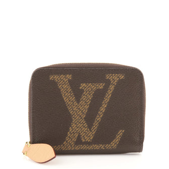 Louis Vuitton Zippy Coin Purse Reverse Monogram Giant