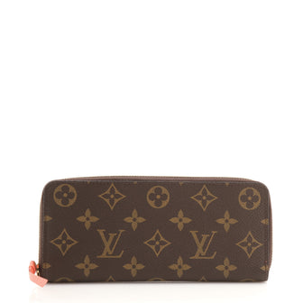 Louis Vuitton Clemence Wallet Monogram Canvas