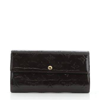 Louis Vuitton Sarah Wallet Monogram Vernis