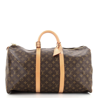 Louis Vuitton Keepall Bag Monogram Canvas 50