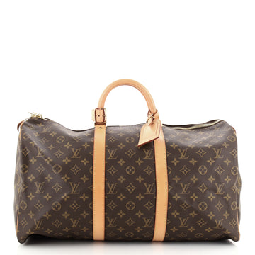 Louis Vuitton Keepall Bag Monogram Canvas 50