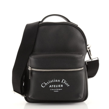 Christian Dior Rider Shoulder Bag Leather Small
