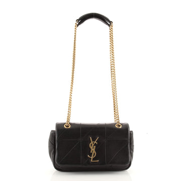 Saint Laurent Jamie Flap Bag Quilted Leather Small