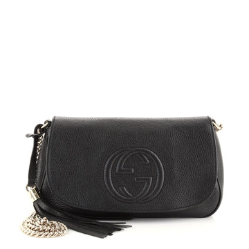 Gucci Soho Chain Crossbody Bag Leather Medium