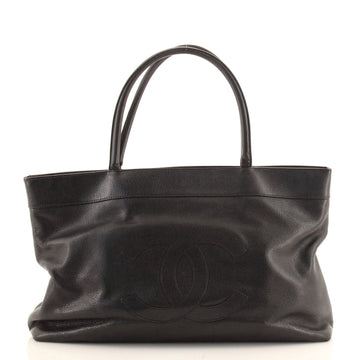 Chanel Vintage CC Open Tote Caviar Medium