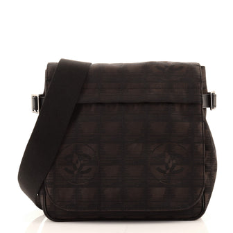 Chanel Travel Line Messenger Bag Nylon Mini