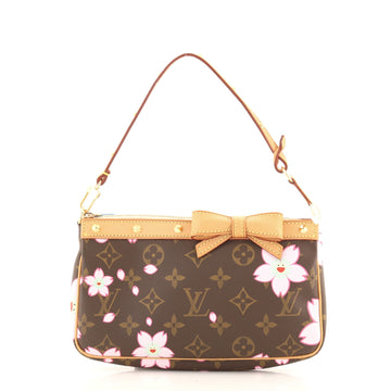 Louis Vuitton Pochette Accessoires Limited Edition Cherry Blossom Monogram