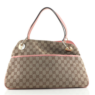 Gucci Eclipse Shoulder Bag GG Canvas Medium