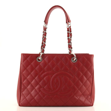 Chanel Grand Shopping Tote Quilted Caviar