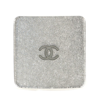 Chanel CC Hair Barrette Glitter Resin Medium