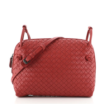 Bottega Veneta Nodini Crossbody Bag Intrecciato Nappa Small