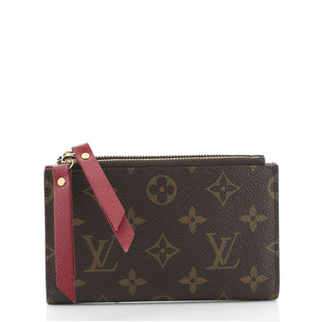 Louis Vuitton Adele Compact Wallet Monogram Canvas