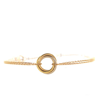 Cartier Trinity Chain Bracelet 18K Tricolor Gold