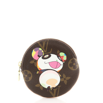 Louis Vuitton Round Coin Purse Limited Edition Monogram Murakami Panda