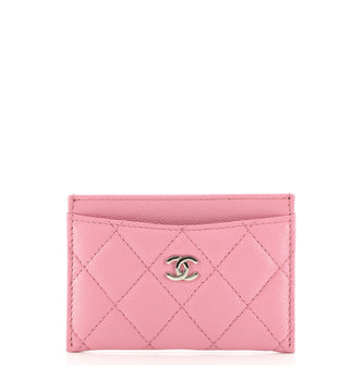 Chanel Classic Card Holder Quilted Caviar
