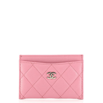 Chanel Classic Card Holder Quilted Caviar