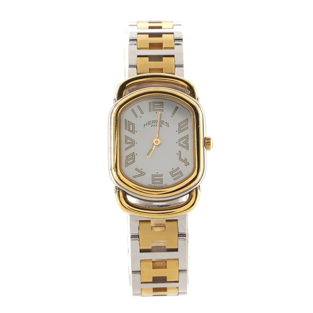 Hermes Rallye Quartz Watch Stainless Steel and Plated Metal  display picture 1