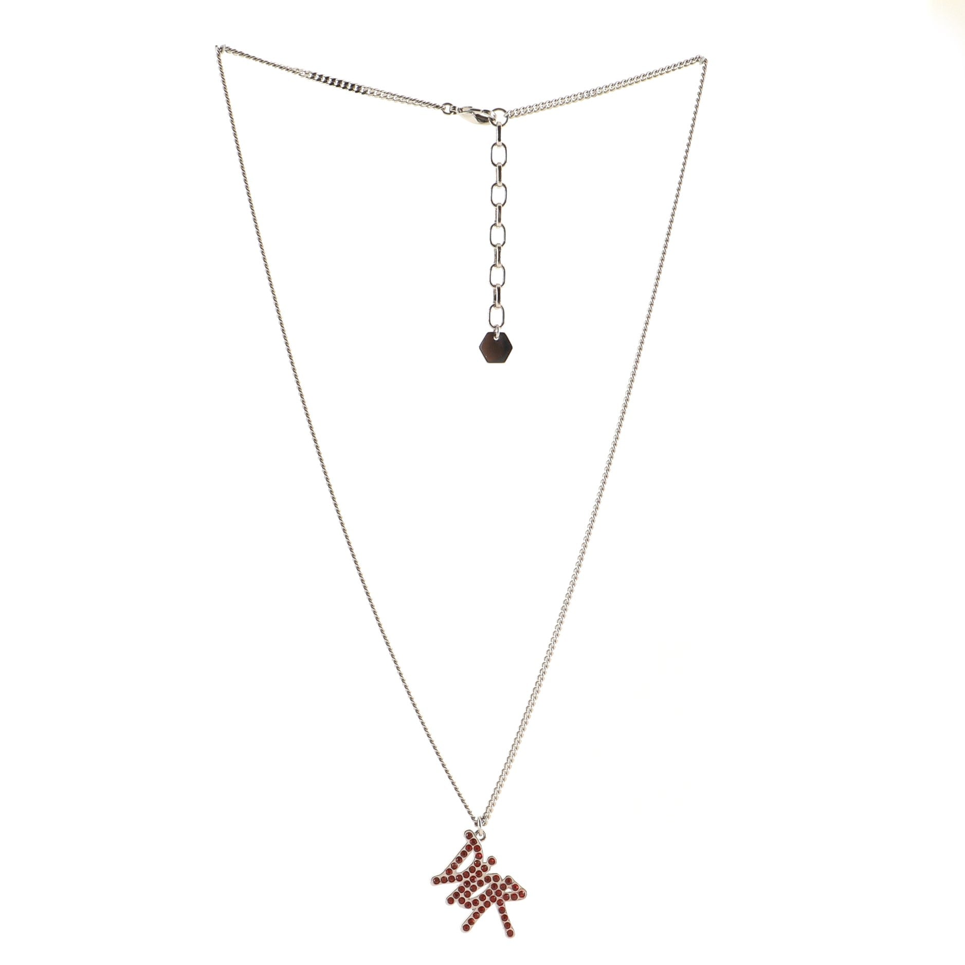 Christian Dior Dior x Shawn Stussy Pendant Necklace Crystal