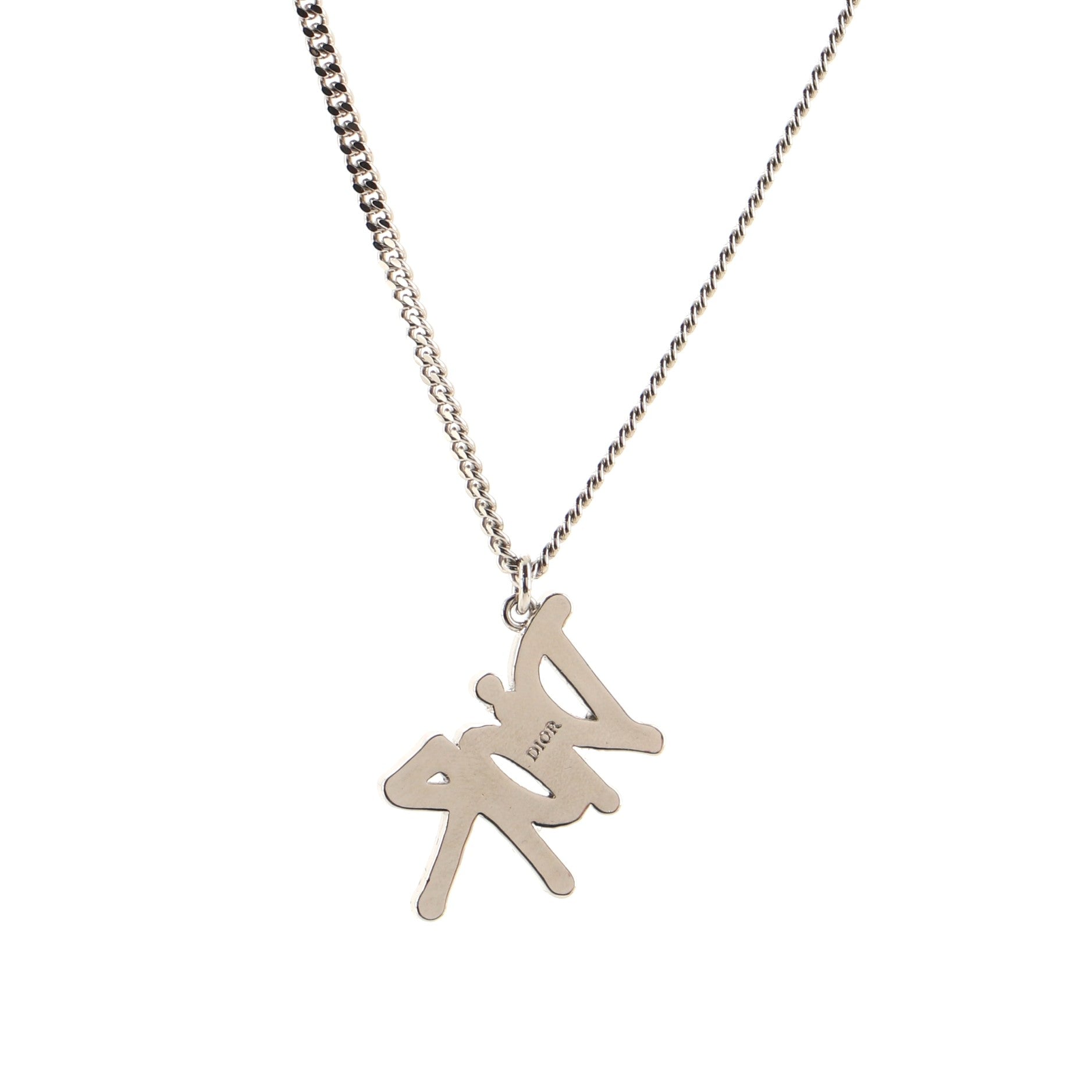Christian Dior Dior x Shawn Stussy Pendant Necklace Crystal