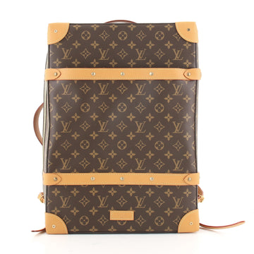 Louis Vuitton Soft Trunk Backpack Monogram Canvas MM