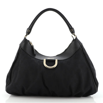 Gucci D Ring Hobo GG Canvas Large