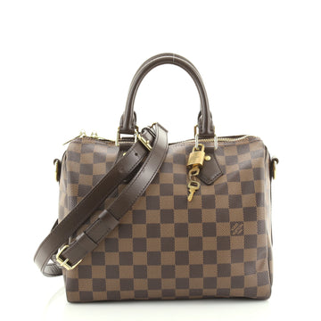 Louis Vuitton Speedy Bandouliere Bag Damier 25