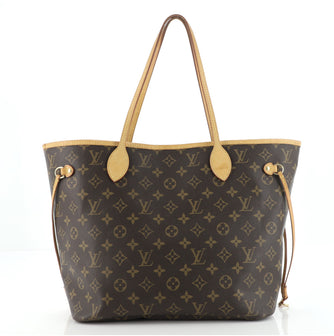 Louis Vuitton Neverfull Tote Monogram Canvas MM