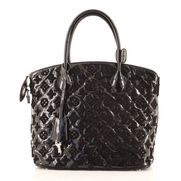 Louis Vuitton Fascination Lockit Handbag Patent Lambskin