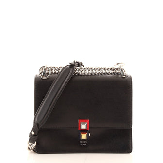 Fendi Kan I Bag Leather Small