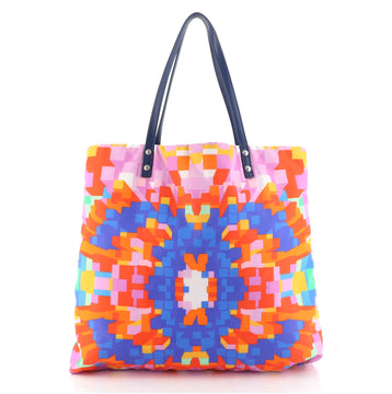 Chanel CC Tote Printed Nylon Medium
