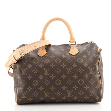 Louis Vuitton Speedy Bandouliere Bag Monogram Canvas 30